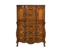 French Provincial High Chest