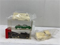 Slot car bodies and parts