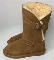 BEARPAW Tatum boots suede & wool boots size 10