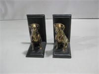 6" Elements Dog Bookends
