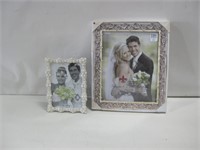 Two Picture Frames Largest 10.5"x 12.5"
