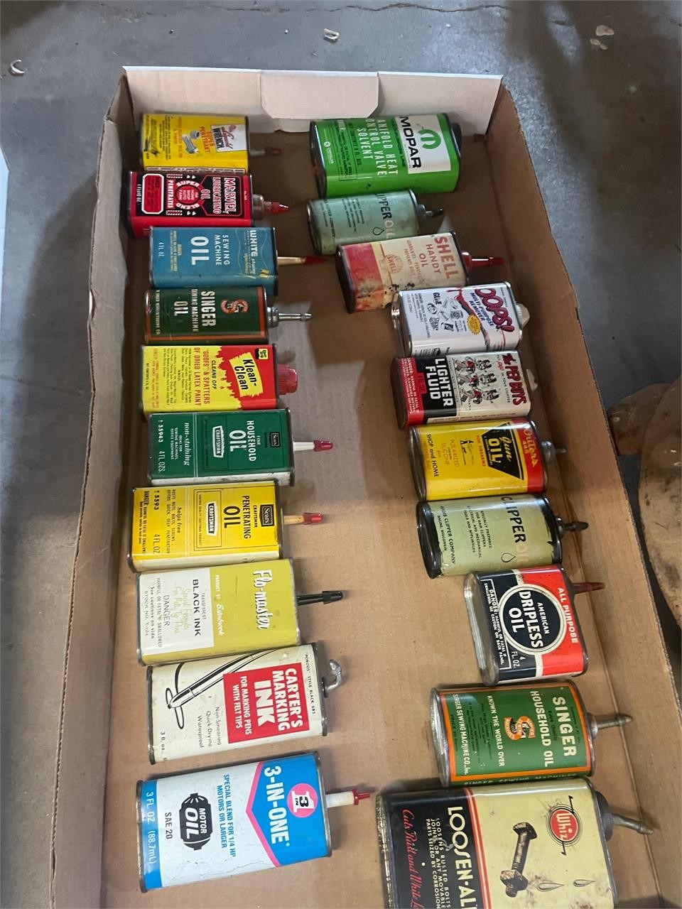 Vintage Oil Cans