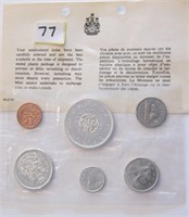 1964 Canadian Uncirculated 6 Coin Set