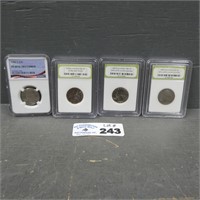 (4) Uncirculated Quarters
