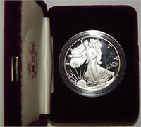 1986-S American Eagle Liberty Proof Silver Bullion