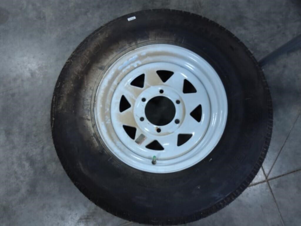 ST225/75R 15 tires & 6 bolt rim