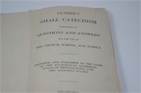 Catechism book from 1927
