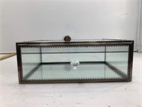 Hersoo Antique Spacious Perfume Tray/Mirror Glass