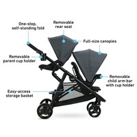 $250  Graco Ready2Grow 2.0 Double Stroller