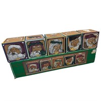 Vintage Santa Claus Nesting Boxes Set