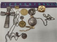 Pocket Watch, Punisher Cross, Souviner Coins