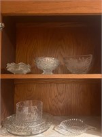 Assorted glassware