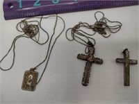 1/20th 12k GF Marked Necklace & Religious Jewelry