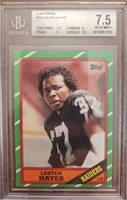 4 Lester Hayes 1986 Topps #74 + 1 Free Raw Card BG