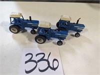 1/64 Scale (3) Ford Tractors TW-35s
