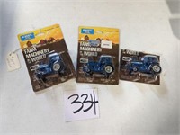 1/64 Scale Ford (3) In package -1 ripped