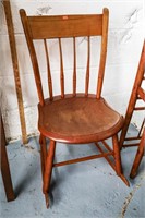 Antique Wooden Small Rocker