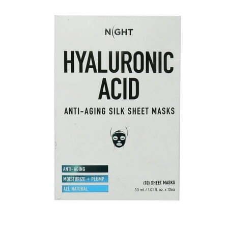 Anti-Aging Hyaluronic Silk Masks 7 Count