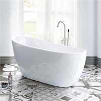 WOODBRIDGE Modern Acrylic Freestanding 54" Bathtub