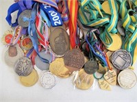 Box various Australian Sporting medals qty