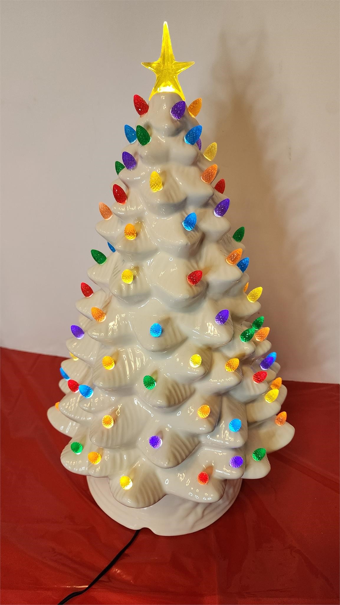 18" Ceramic Christmas Tree