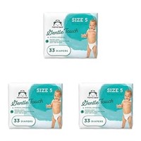 Mama Bear Gentle Touch Diapers 4 Pack