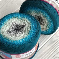 Yarn Art Flowers 1094yds Multicolor Cotton (#289)