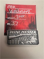 Winchester 3 OZ Silver Bar Limited Edition $170.00