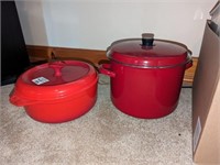 Enamel Dutch oven & Stock pot