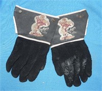 1950's Roy Rogers & Trigger Gauntlet Gloves