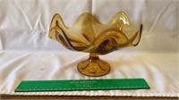 Art Glass Compote