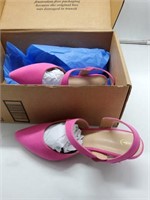 Pink heels size 7