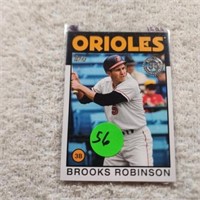 2021 Topps 86 Insert Brooks Robinson