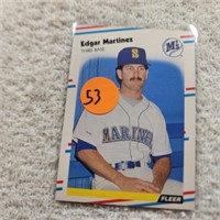 1988 Fleer Rookie Edgar Martinez