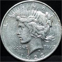 1923-D Peace Silver Dollar