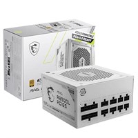 MSI MAG 850GL PCIE 5 White Gaming Power Supply -