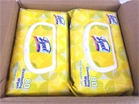 NEW Lysol Disinfecting Wipes (x6 80C Packs)