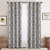 JINCHAN CURTAIN 2 PANEL SET 95''IN. LONG WINDOW TR