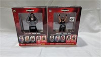 2 nib wrestling championship action figures