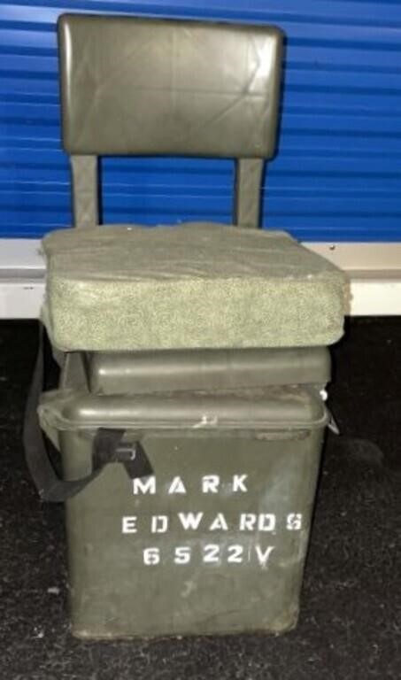 Military/Hunting Cooler Chair/Seat