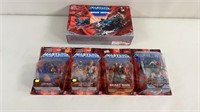 5pc NIP 200X MOTU He Man Action Figures