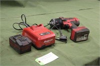 Snap On 1/2" Impact,(2) Batteries,Charger, Impact