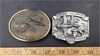 SD Wildlife Federation & SD DU Belt Buckles