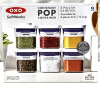 Oxo Softworks Pop Containers 6 Piece Set