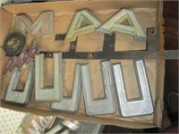 Box Flat of Mack Letters