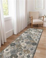 Lahome Moroccan Trellis Washable Runner Rug - 2x6