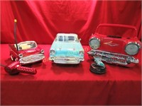 1957 Chevy Boombox Radio Cassette Player,