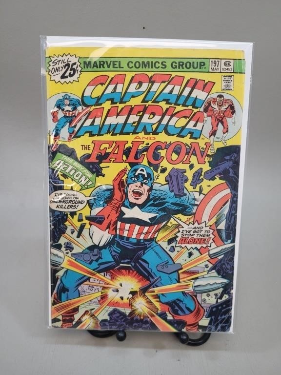 1976 Marvel , Captain America & Falcon comic