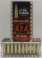 (V) Hornady Mach 2 17 Cartridges