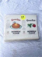 50 Clover Farm Buckwheat Flour Labels